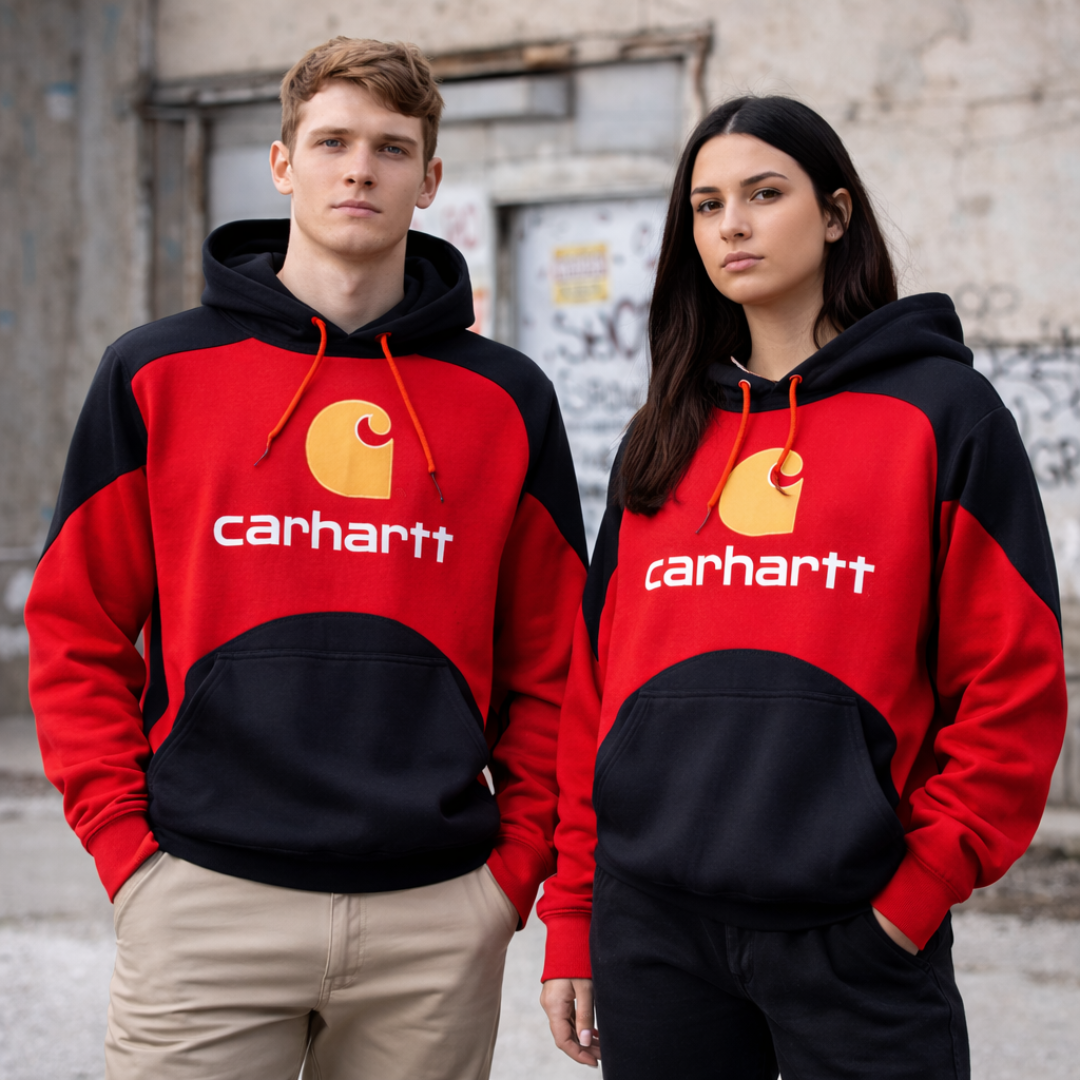 Carhartt Rework/Upcycled Unisex Hoodie - Medium