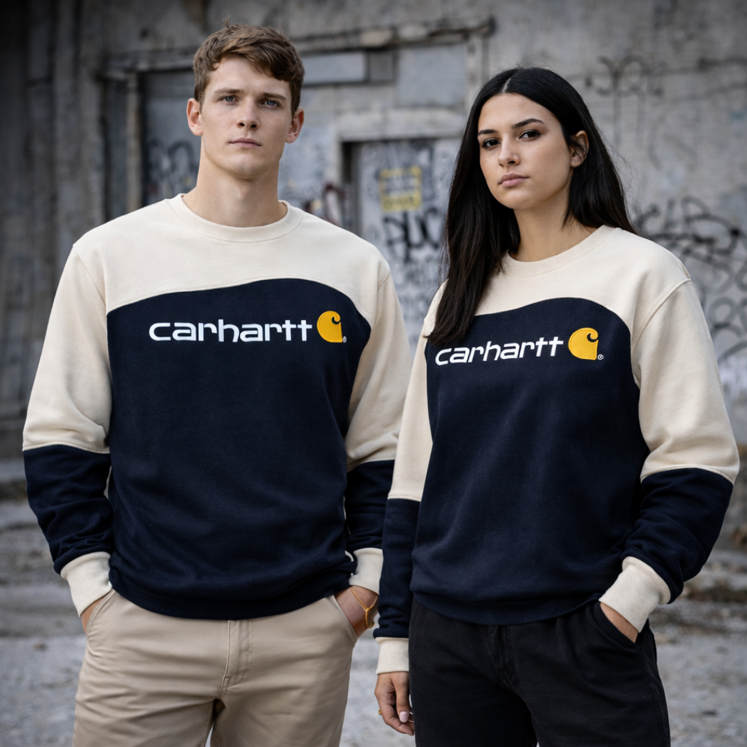 Carhartt Rework/Upcycled Unisex Sweatshirt - Medium