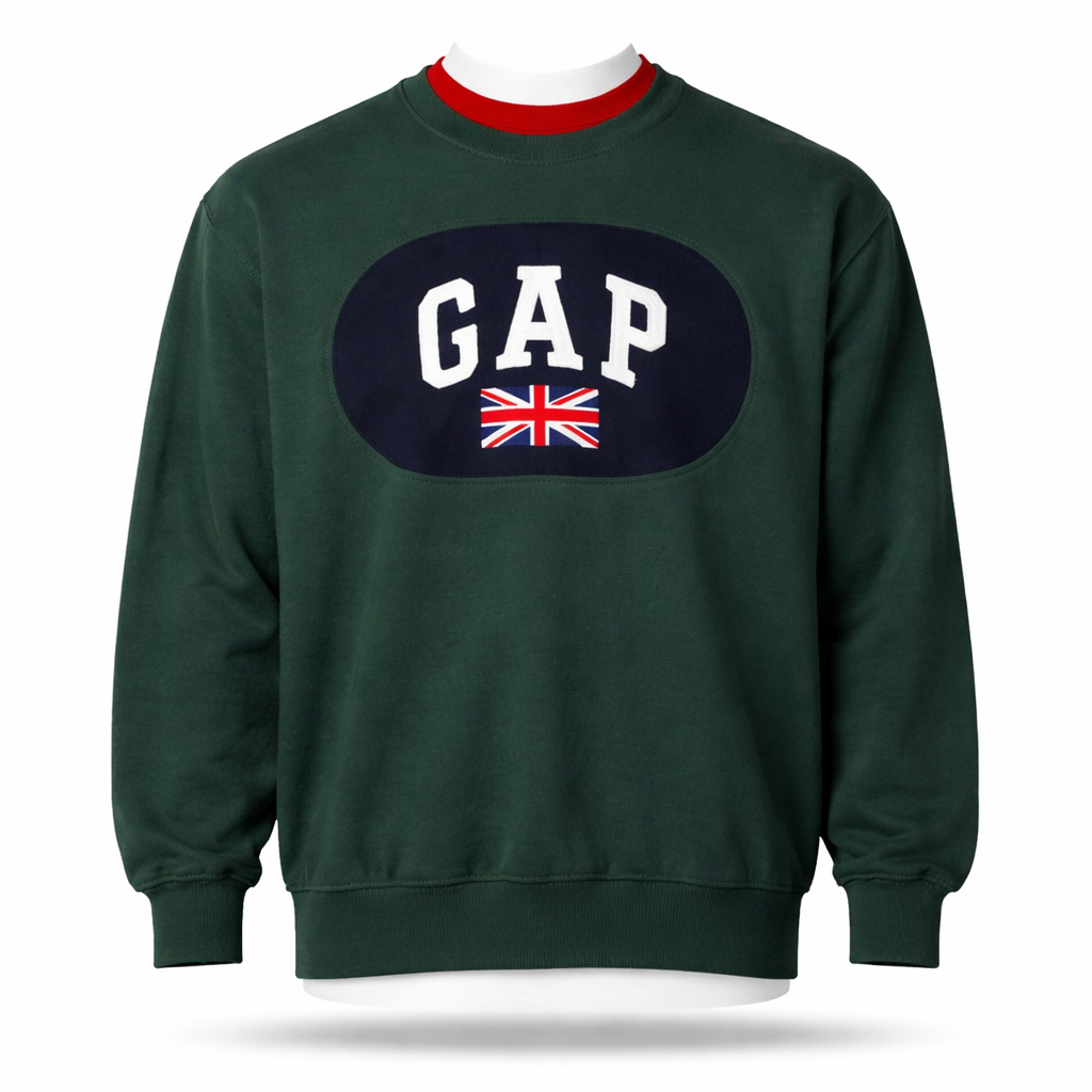 Gap Upcycled/Rework Sweatshirt - Unisex - Medium