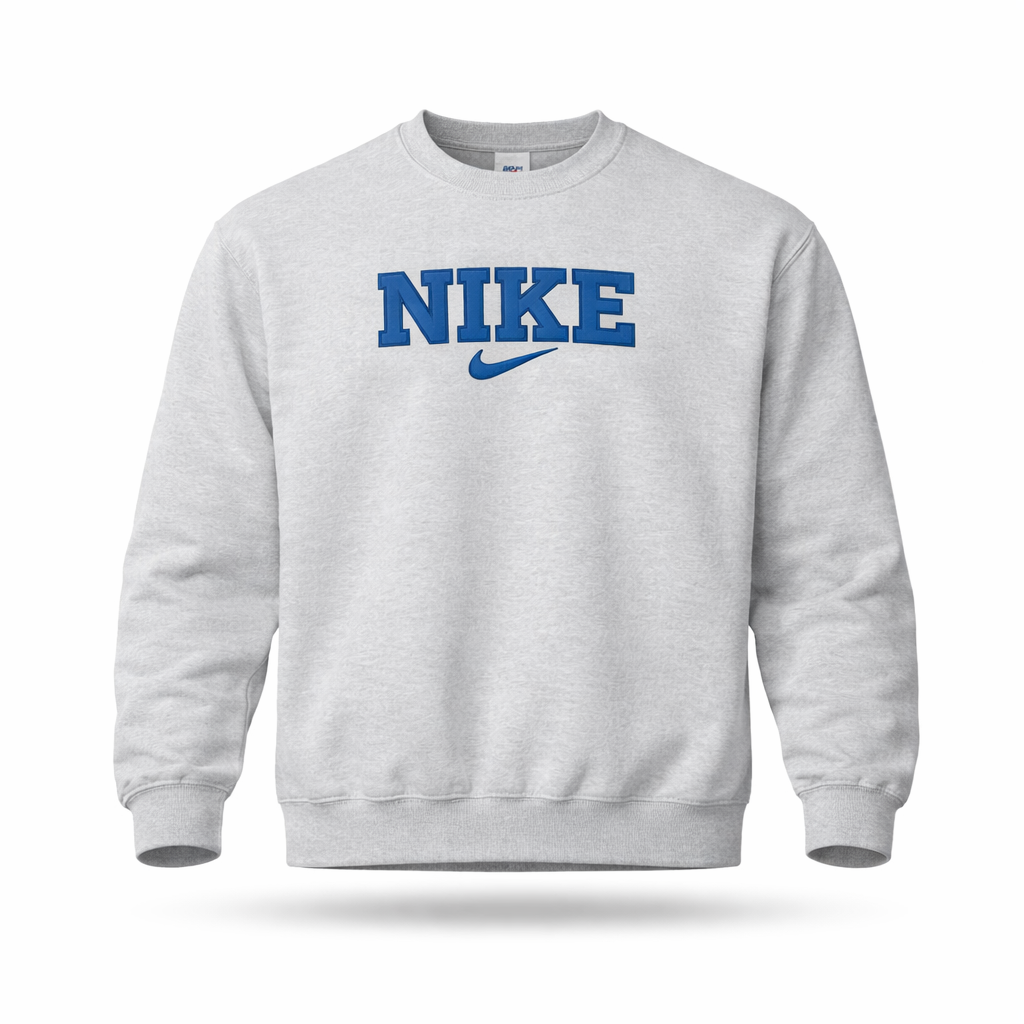 Nike 90's Style Collegiate Sweatshirt - Unisex - Large