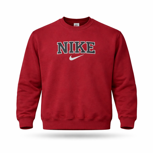Nike 90's Style Collegiate Sweatshirt - Unisex - Medium