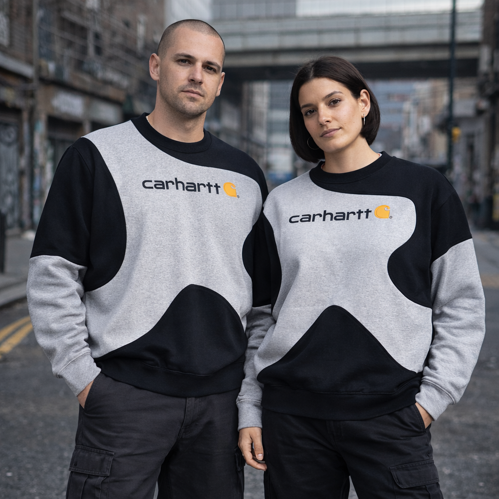 Carhartt Rework/Upcycled Unisex Sweatshirt - Large