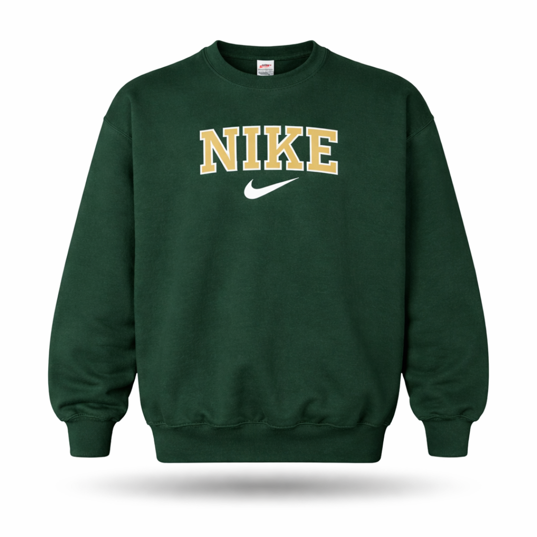 Nike 90's Style Collegiate Sweatshirt - Unisex - Large