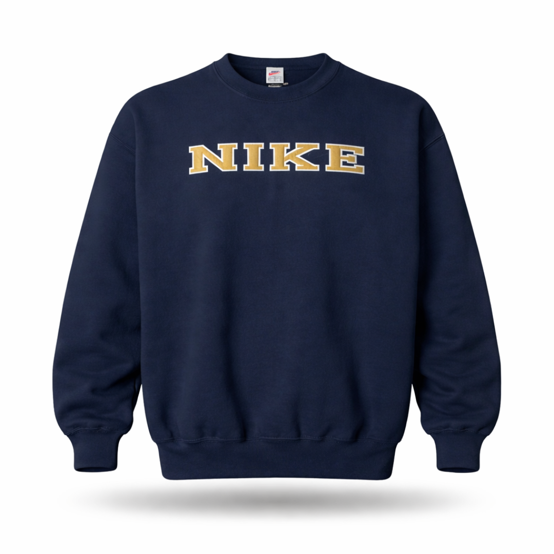 Nike 90's Style Collegiate Sweatshirt - Unisex - XL