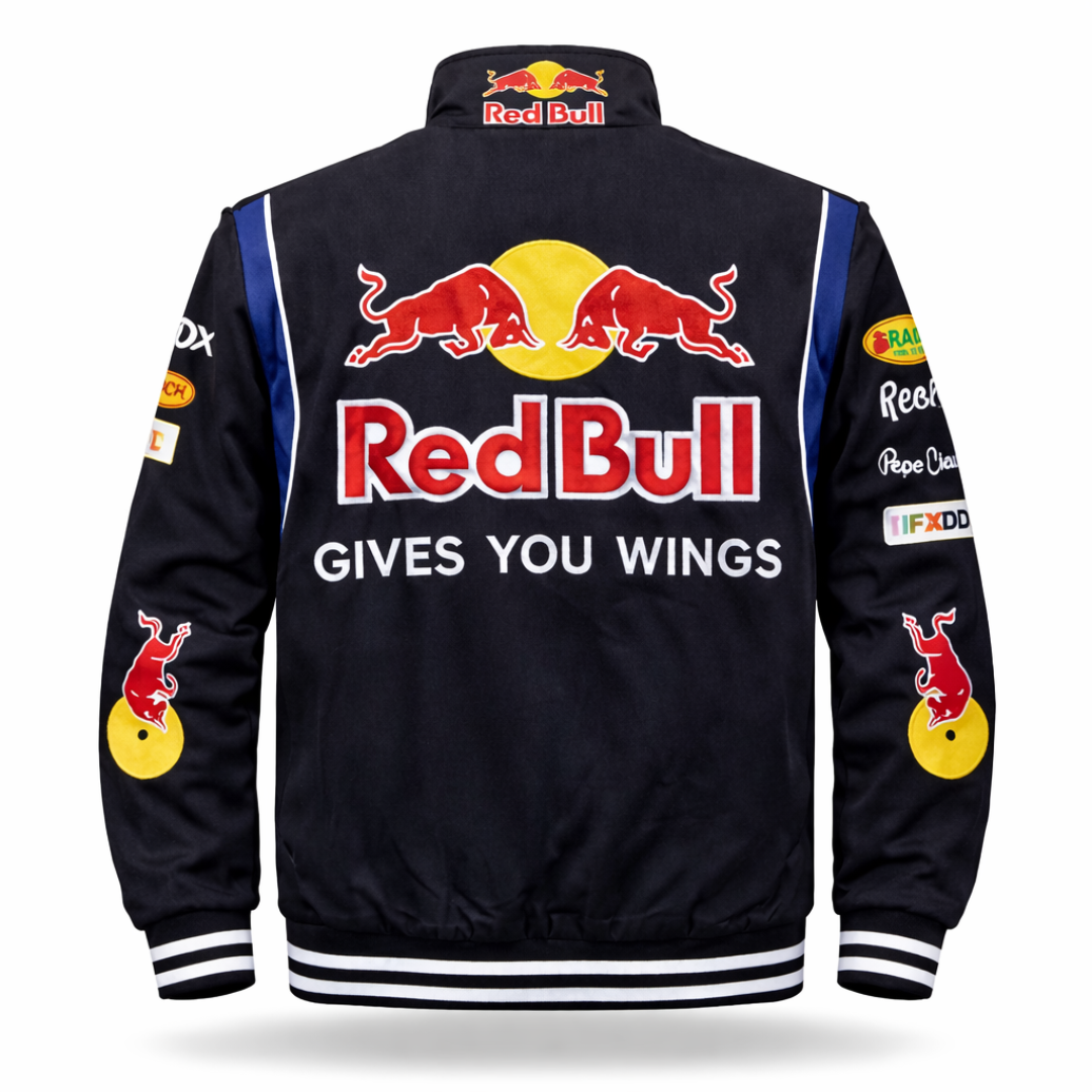 Retro Style Red Bull NASCAR Racing Jacket - Unisex