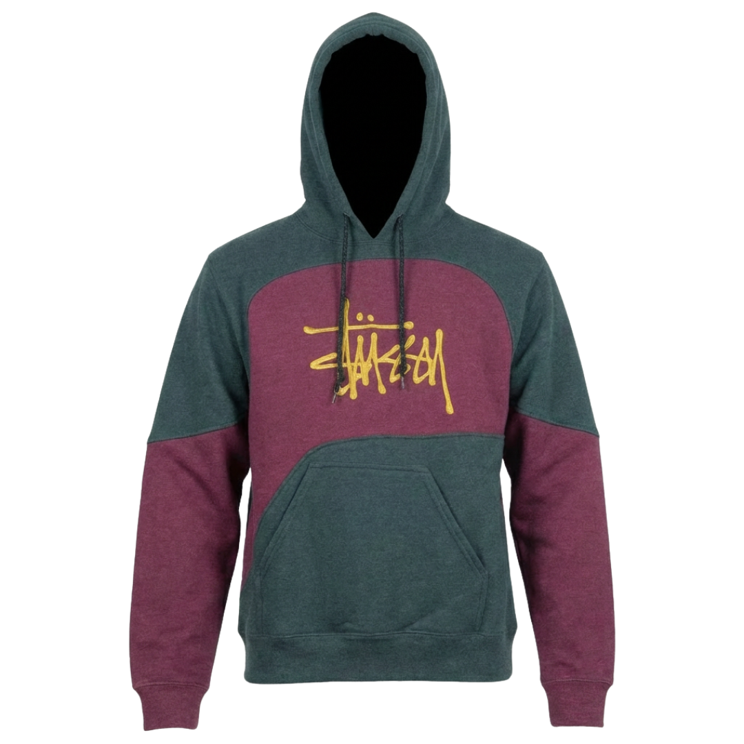 Stussy Rework/Upcycled Unisex Hoodie - Medium